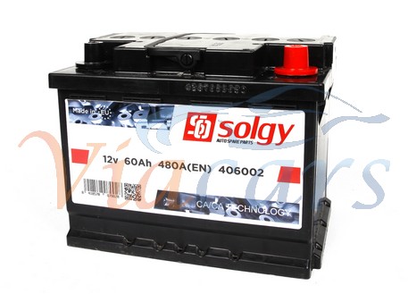 Аккумуляторы Аккумуляторная батарея SOLGY арт. 406002